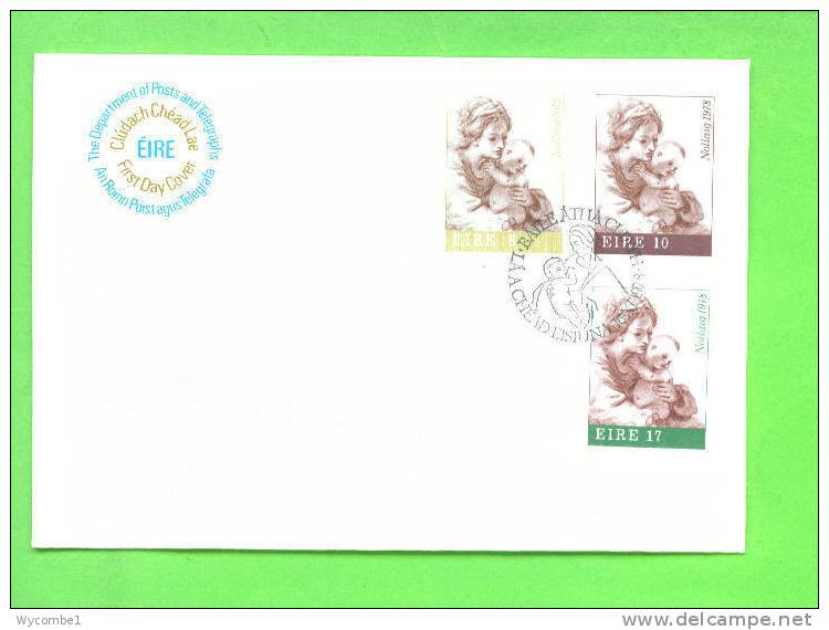 IRELAND - 16-11-1978 Christmas FDC - FDC