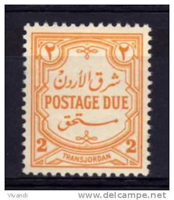 Transjordan - 1942 - 2 Mils Postage Due (Perf 13½) - MNH - Jordanie