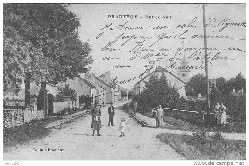 PRAUTHOY - Entrée Sud - Prauthoy