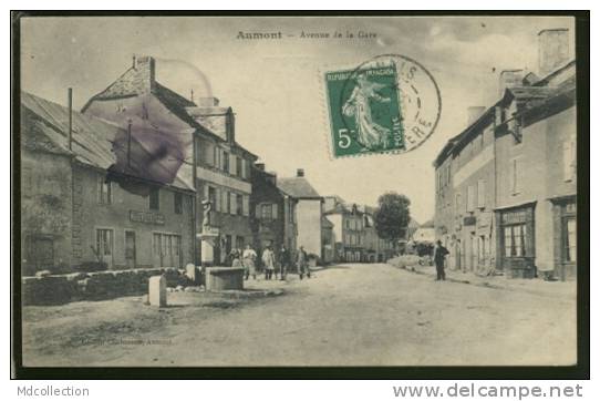 48 AUMONT AUBRAC / Aumont, Avenue De La Gare / - Aumont Aubrac