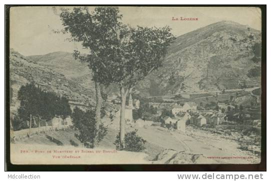 48 LE PONT DE MONTVERT / Le Pont Et Le Signal Du Bougès, Vue Générale / - Le Pont De Montvert