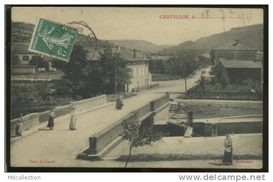 52 CHEVILLON / Pont Du Canal / - Chevillon