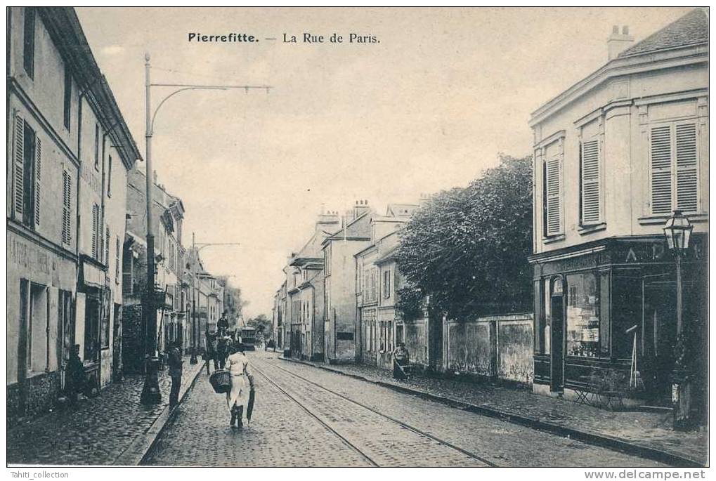 PIERREFITTE - La Rue De Paris - Pierrefitte Sur Seine
