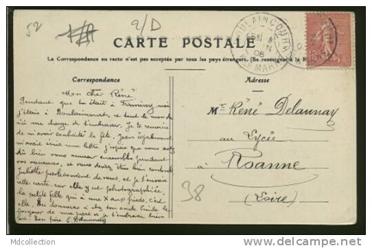 52 DOULAINCOURT / La Poste / BELLE CARTE - Doulaincourt