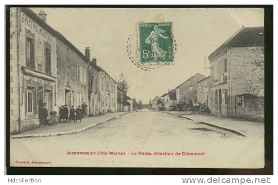 52 JUZENNECOURT / La Route Direction De Chaumont / - Juzennecourt
