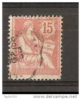 France 1900 YT N° 125o - Gebruikt