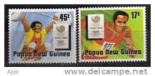 PAPOUASIE. Jeux Olympiques Seoul. Yv.# 573/4.  Deux T-p Neufs ** - Summer 1988: Seoul