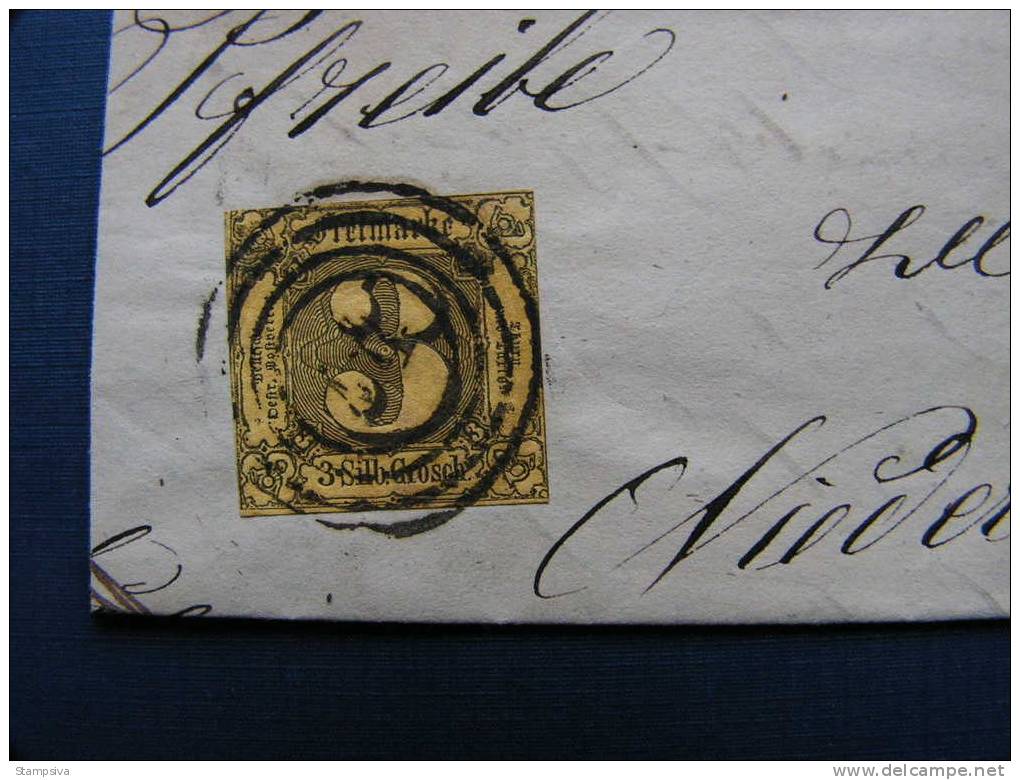 == Thurn Und Taxis , Altbrief Mit Inhalt Kassel  1859 - Storia Postale