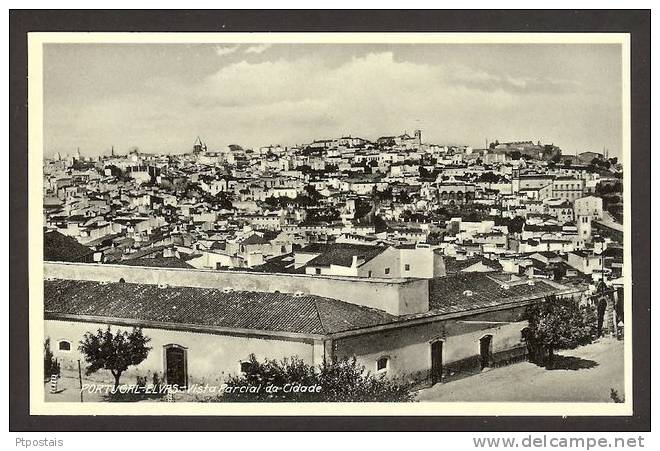 ELVAS (Portugal) - Vista Parcial Da Cidade - Portalegre