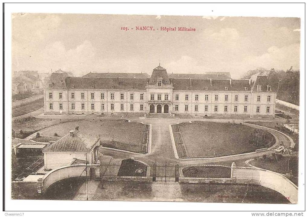 54 -   NANCY  -  Hôpital Militaire - Nancy