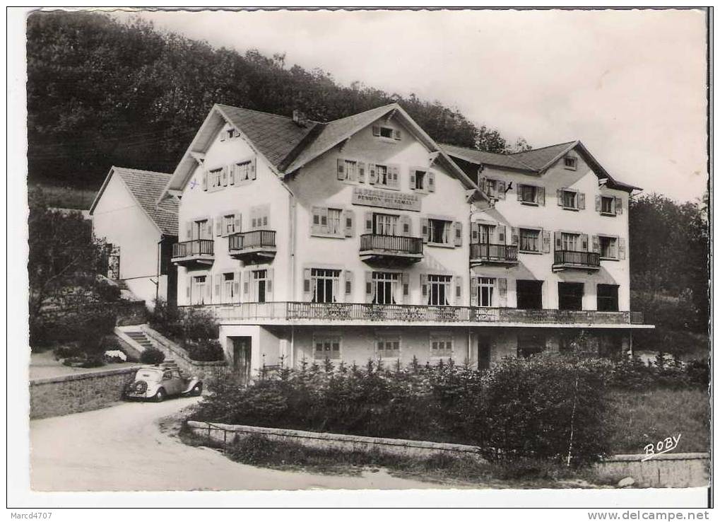 MURRBACH Ou MUBACH  Sur MUNSTER  68 Hotel Perle Des Vosges Editions Herzog Carte Dentelée Véritable Photo - Murbach