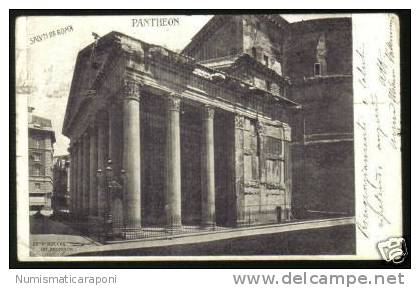 ROMA PANTHEON VIAGGIATA 1903 COD. C.454 - Pantheon