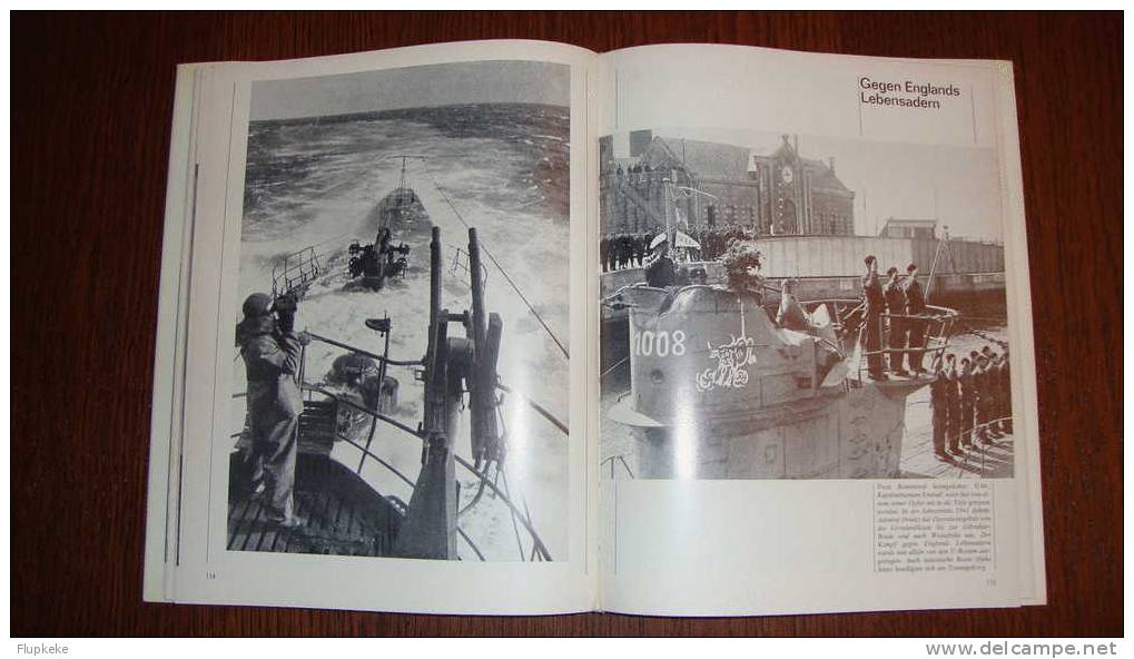 Das Große Bilbuch Der Deutshe Kriegsmarine 1939-1945 Cajus Bekker Stalling 1976 - 5. World Wars