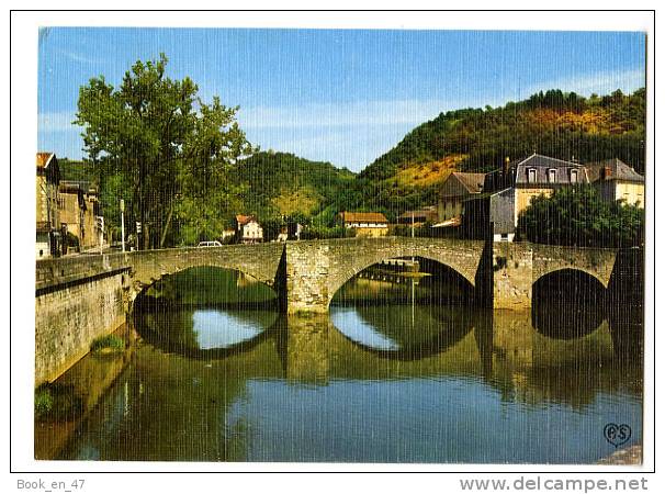 {63986} 12 Aveyron  Villefranche De Rouergue , L´ Aveyron Et Le Pont Des Consuls ; Ed Apa Poux N° 407 - Villefranche De Rouergue