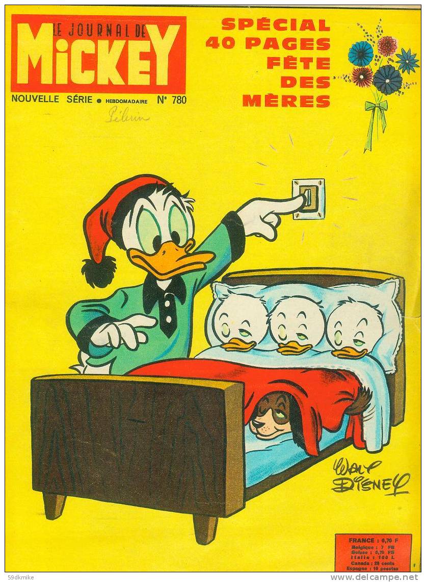 Le Journal De Mickey N°780 - Journal De Mickey