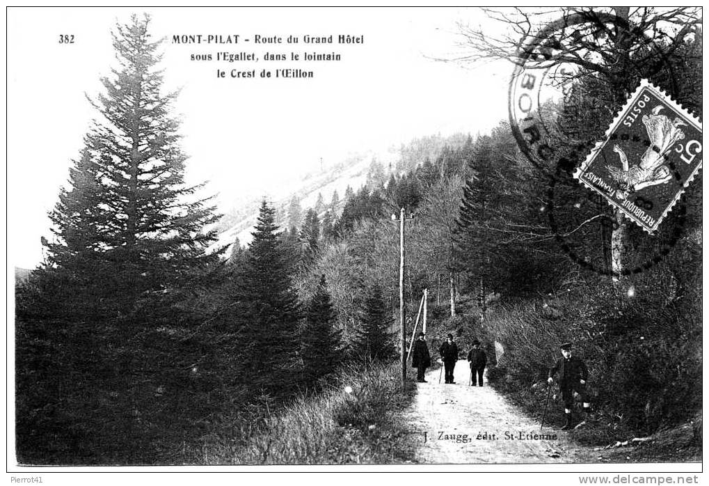 Route Du Grand Hôtel Sous L'Egallet - Mont Pilat