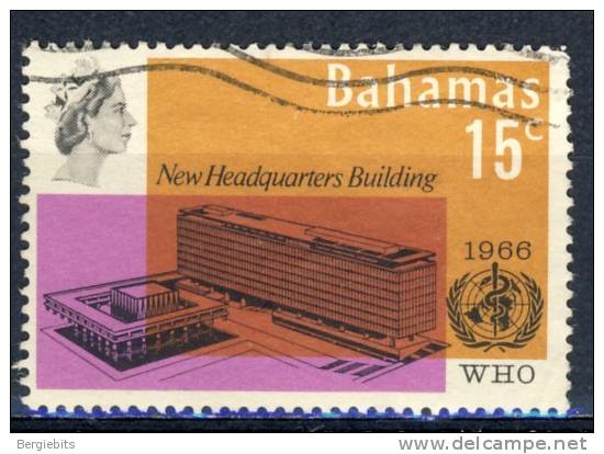 1966 Bahamas WHO Stamp Used - Bahamas (1973-...)