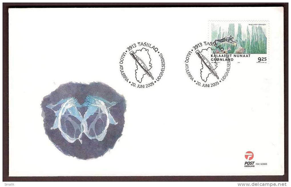 Greenland 2005, Scientific Discoveries, FDC 20-6-2005 - Other & Unclassified