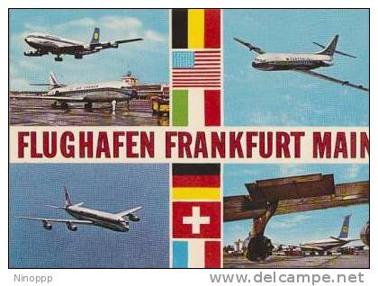 Germany-1972 Inaugural Flight 747F Frankfurt-New York Special Postmark - Airplanes