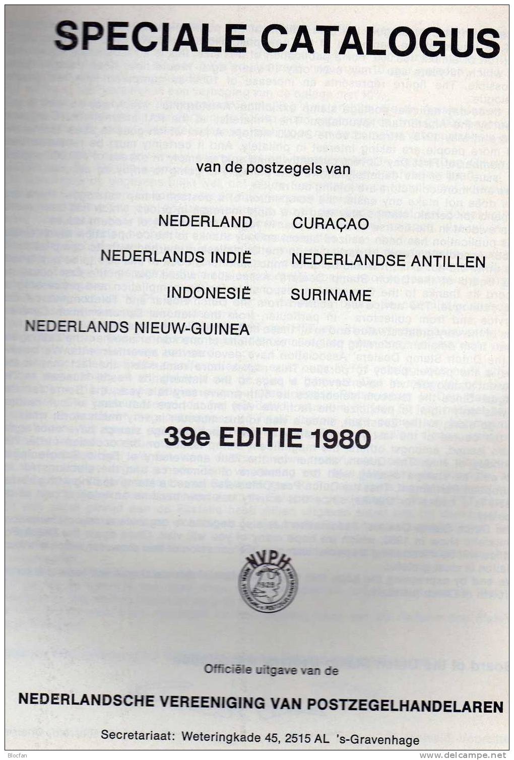 Nederland Speciale Stamps Catalogus 1980 Antiquarisch 10€ - Holanda