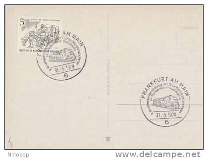 Germany-1970 Philatelic  Day Special Postmark - Collections