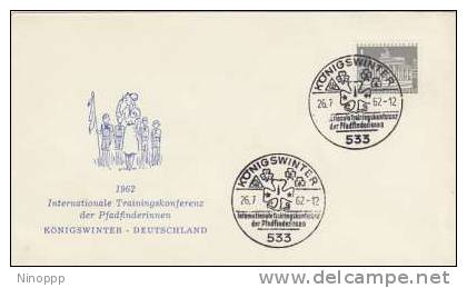 Germany Berlin-1962 Girl Guides Camp  Souvenir Cover - Other & Unclassified