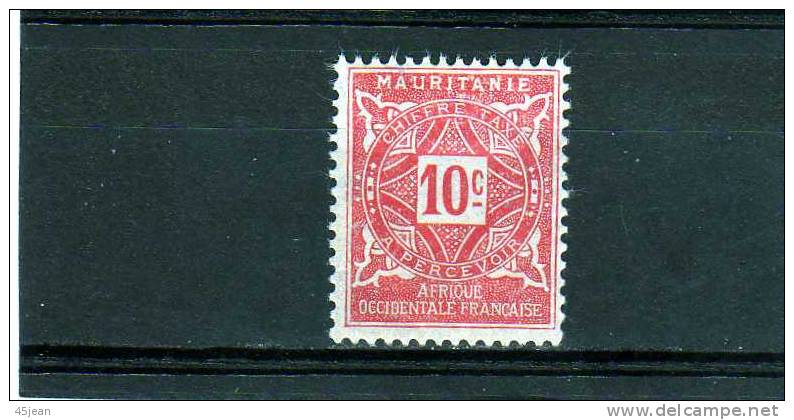 Mauritanie: Taxe Y&T PA  N°18 Neuf Charnière - Other & Unclassified