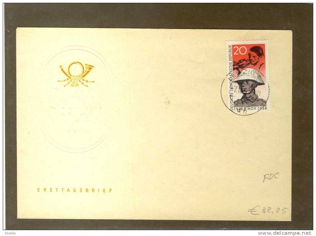 16/827  FDC    DDR  662 - Lettres & Documents