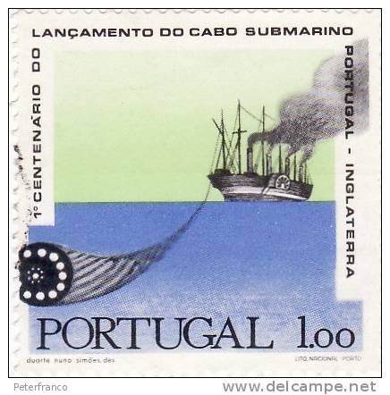 B - 1970 Portogallo - Cent. Posa Cavo Sottomarino Portogallo -Inghilterra - Maritime