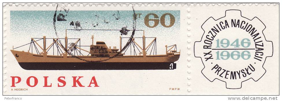 B - 1966 Polonia -Navi - Maritime