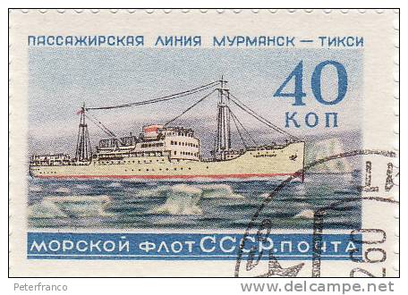 B - 1960 Russia - Nave Mercantile - Maritime