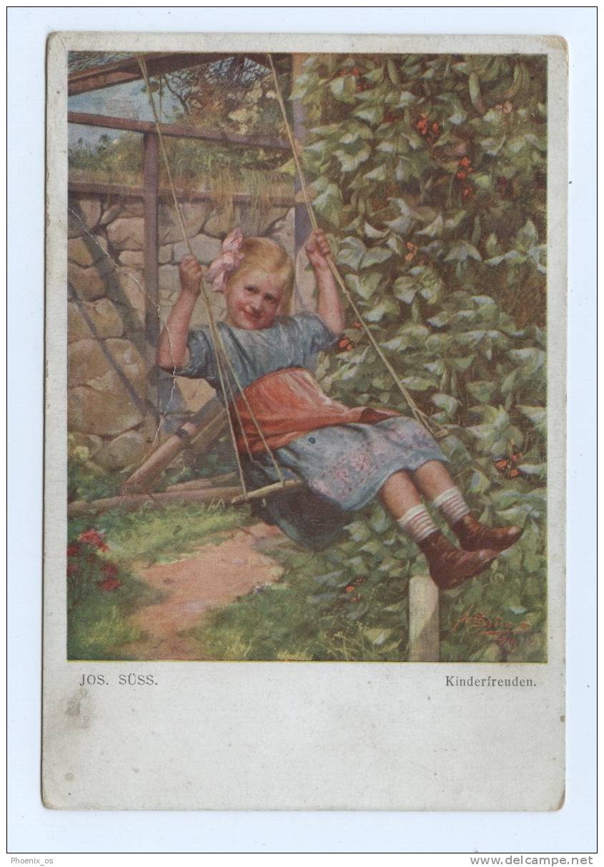 JOSEF SUESS - Girl, Swing, - Süss, Josef