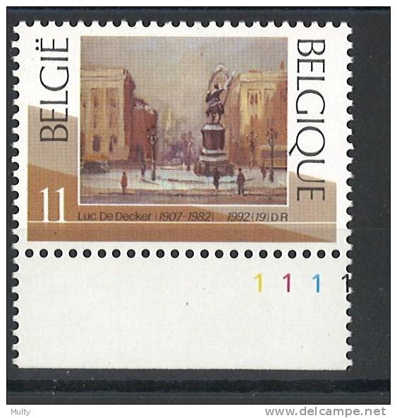 Belgie OCB 2488 (**) Met Plaatnummer 1. - 1991-2000