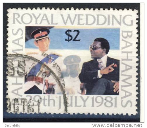 1981 Bahamas 2 Dollar High Value Royal Wedding Used - Bahamas (1973-...)