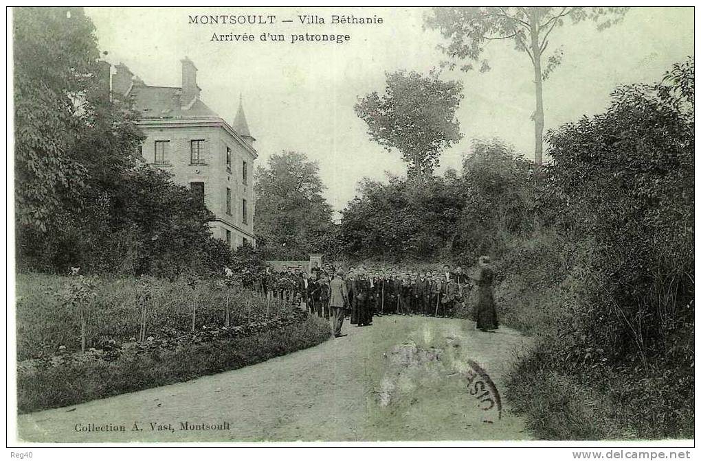 D95 - MONTSOULT  -  Villa BETHANIE  -  Arrivée D' Un Patronage - Montsoult