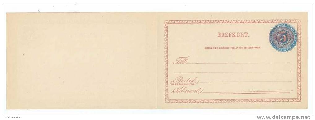 Entier Postal Neuf Avec Réponse Payée, TTB - Postal Stationery