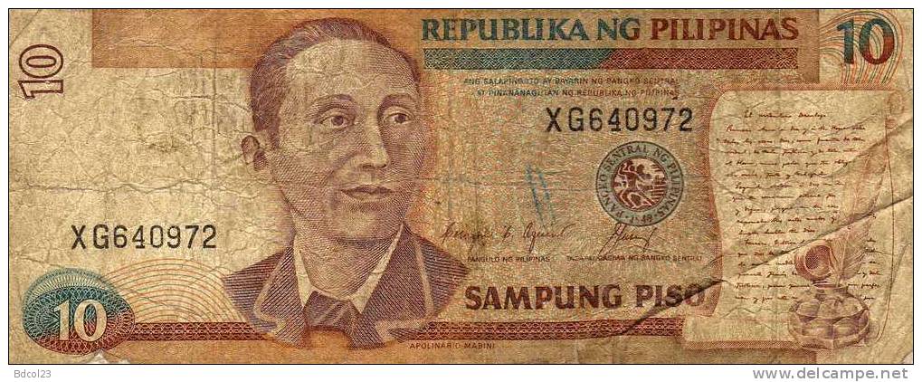 Billet Banque 10 (28) - Philippines