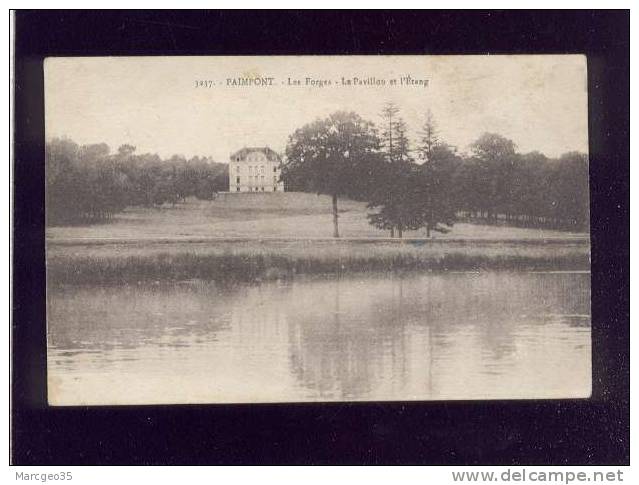 Paimpont Les Forges Le Pavillon & L'étang édit.laurent Nel N° 3237 - Paimpont