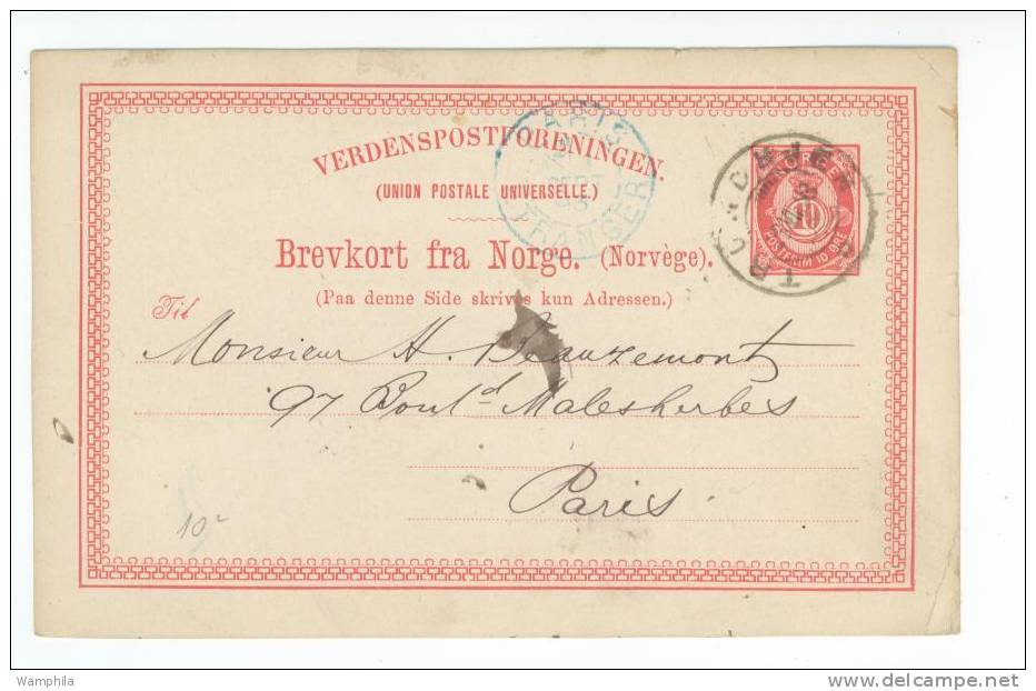 3 Entiers Postaux Anciens Dont Un Pour Paris, Tous Scannés - Postal Stationery