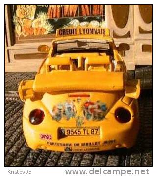 VW NEW BEETLE TOUR DE FRANCE 2004 NOREV CREDIT LYONNAIS 1/43 ATLAS - Norev