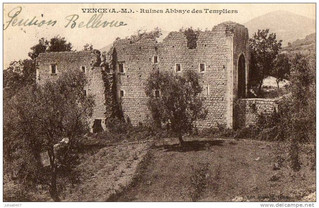 VENCE (06) Abbaye Des Templiers - Vence