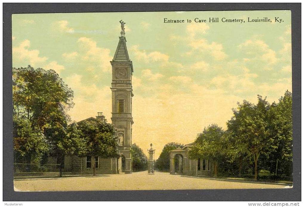 United States KY - Entrance To Cave Hill Cemetery, Louisville - Autres & Non Classés