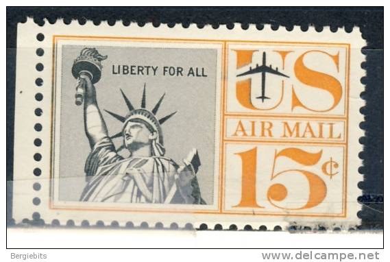 1959-66  United States 15 Cent Airmail Stamp "  Liberty   Issue  "  VF MNH - 2b. 1941-1960 Ungebraucht