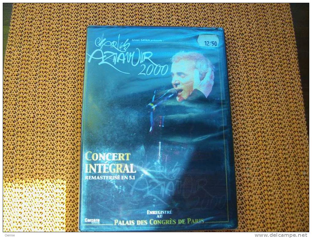 CHARLES AZNAVOUR  2000  PALAIS DES CONGRES DE PARIS 2 PARTIE 135 Mn - Concert Et Musique
