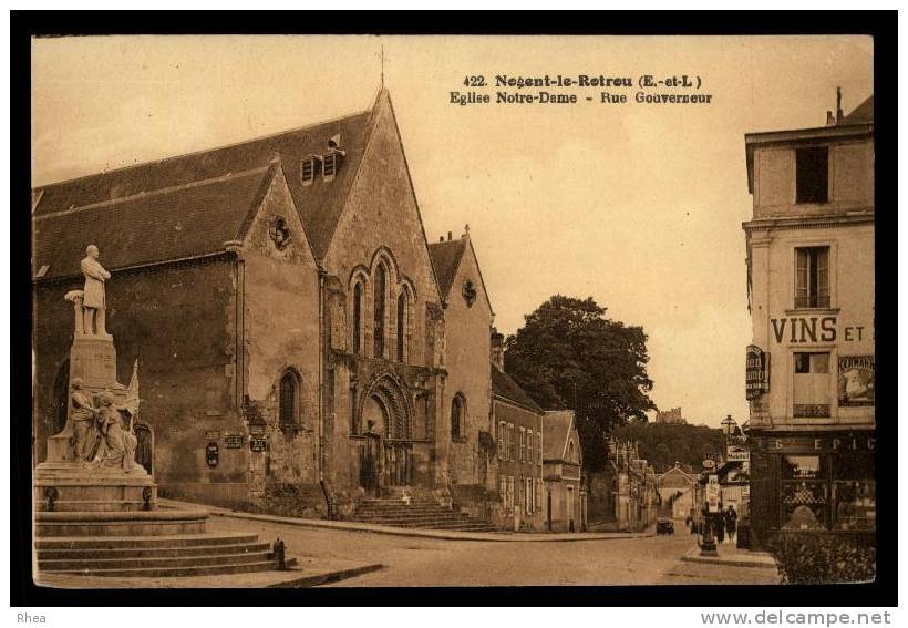 28 Nogent-le-Rotrou Eglise D28D K28280K C28280C RH092659 - Nogent Le Rotrou