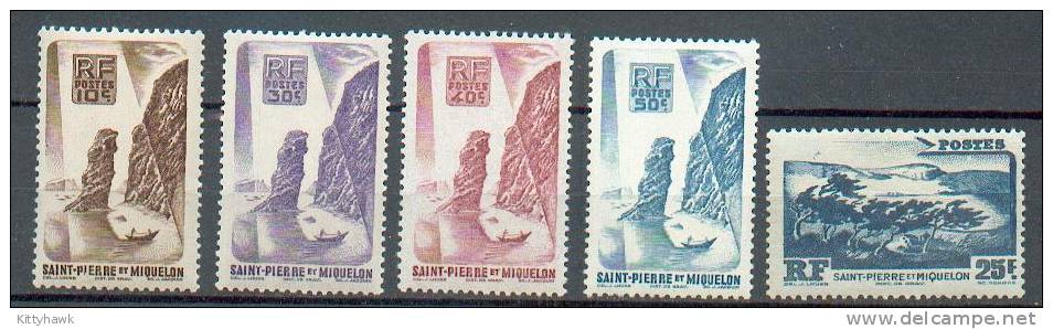 SPM 224 - YT 325 à 343 * Sauf 334 Et 338 Manquants (missing) - Unused Stamps