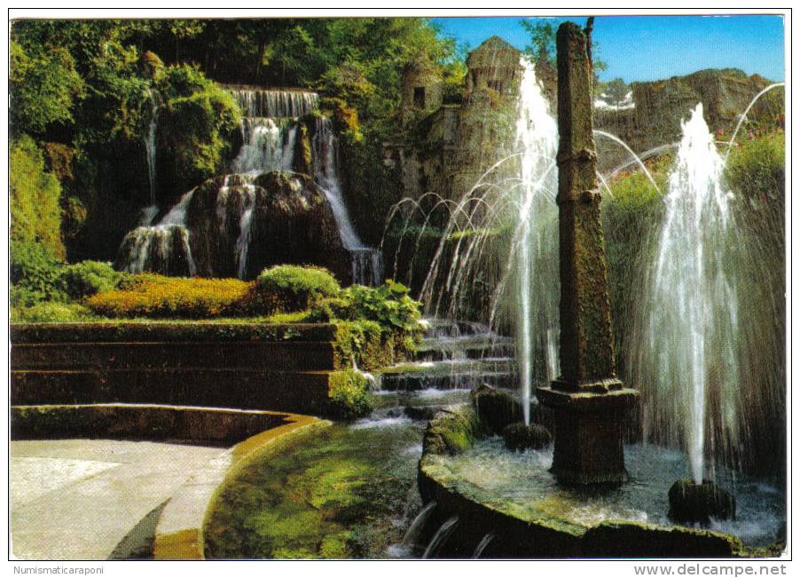 TIVOLI VILLA D'ESTE VIAGGIATA 1970 COD.C.490 - Tivoli