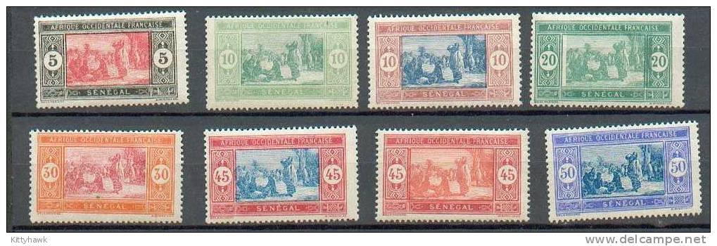 SEN 226 - YT 72-73-74-75-77-79-80-81-8 2-83-84-84A-85 * Le 85A Est Oblité (1f Bleu Nuit) - Unused Stamps