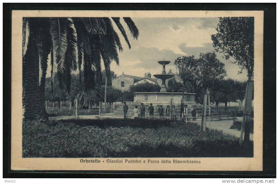 2595-ORBETELLO(GROSSETO)- PARCO-ANIMATA-1931-FP - Grosseto