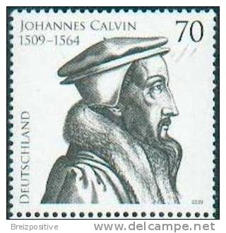 Allemagne Germany 2009 - Jean Calvin, Protestantisme / Jean Calvin, Protestantism - MNH - Theologians